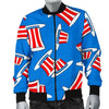 Uncle Sam Pattern Print Men's Bomber Jacket-grizzshop