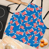 Uncle Sam Pattern Print Women's Apron-grizzshop