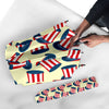 Uncle Sam Print Pattern Automatic Foldable Umbrella-grizzshop
