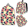 Uncle Sam Print Pattern Backpack-grizzshop