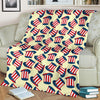 Uncle Sam Print Pattern Blanket-grizzshop