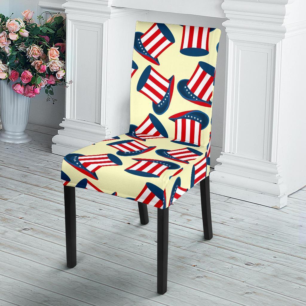 Uncle Sam Print Pattern Chair Cover-grizzshop