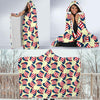 Uncle Sam Print Pattern Hooded Blanket-grizzshop