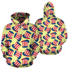 Uncle Sam Print Pattern Men Women Pullover Hoodie-grizzshop