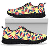 Uncle Sam Print Pattern Sneaker Shoes For Men Women-grizzshop