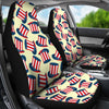 Uncle Sam Print Pattern Universal Fit Car Seat Covers-grizzshop