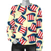 Uncle Sam Print Pattern Women's Sweatshirt-grizzshop