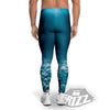 Underwater Ocean Print Men's Leggings-grizzshop