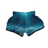 Underwater Ocean Print Muay Thai Boxing Shorts-grizzshop