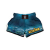 Underwater Ocean Print Muay Thai Boxing Shorts-grizzshop