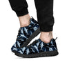 Underwear Shark Print Pattern Black Sneaker-grizzshop