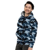 Underwear Shark Print Pattern Men's Hoodie-grizzshop