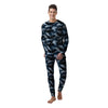 Underwear Shark Print Pattern Men's Pajamas-grizzshop