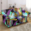 Unicon Cartoon Pattern Print Loveseat Cover-grizzshop