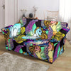 Unicon Cartoon Pattern Print Loveseat Cover-grizzshop