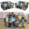 Unicon Cartoon Pattern Print Loveseat Cover-grizzshop