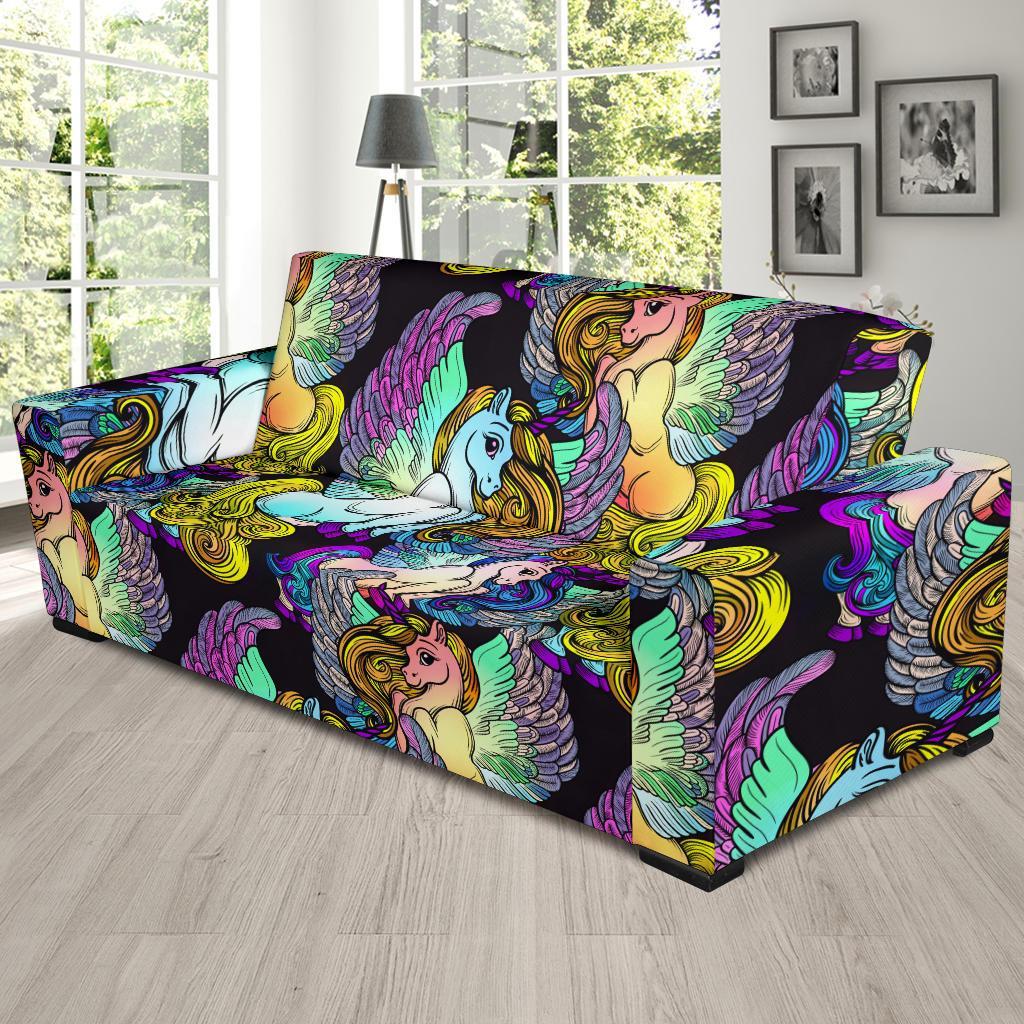 Unicon Cartoon Pattern Print Sofa Covers-grizzshop