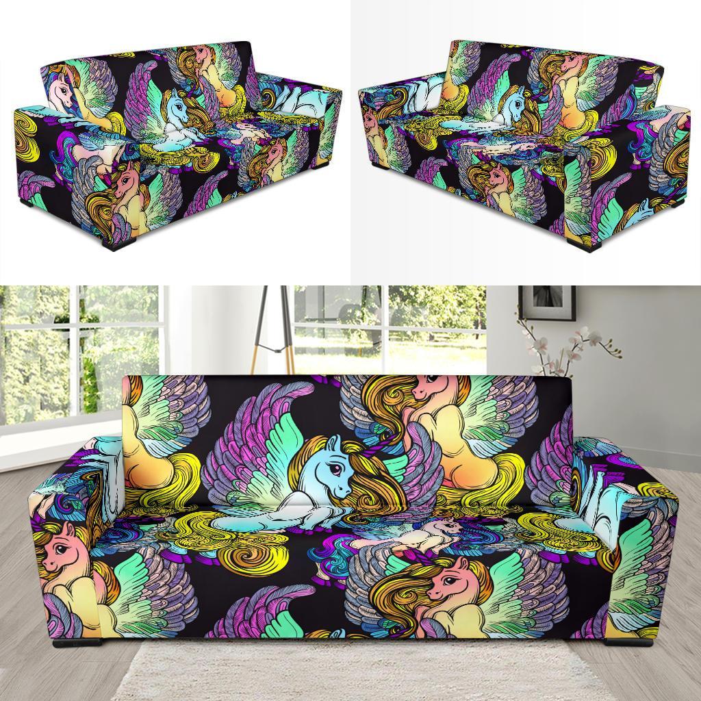 Unicon Cartoon Pattern Print Sofa Covers-grizzshop