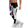 Unicorn 8-Bit Pixel Print Men's Leggings-grizzshop