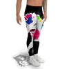 Unicorn 8-Bit Pixel Print Men's Leggings-grizzshop