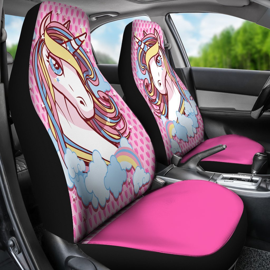 Unicorn Lovers Car Seat Covers-grizzshop