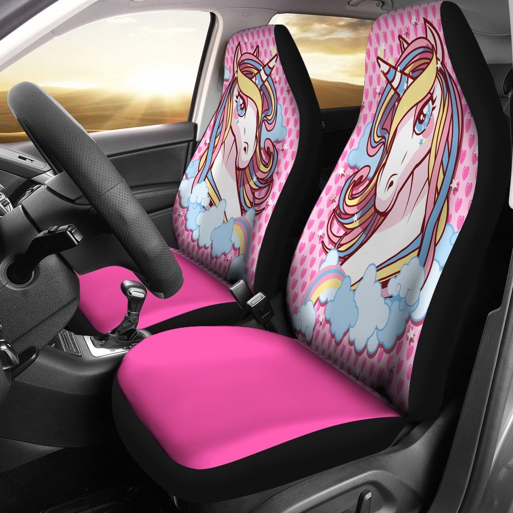 Unicorn Lovers Car Seat Covers-grizzshop