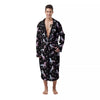 Unicorn Night Winged Print Pattern Men's Robe-grizzshop