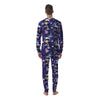 Unicorn Space Astronaut Print Pattern Men's Pajamas-grizzshop