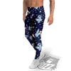 Unicorn Star Fairy Print Pattern Men's Leggings-grizzshop