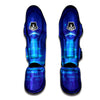 Unidentified Flying Object Blue Print Muay Thai Shin Guards-grizzshop