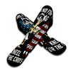 United We Stand American Flag Print Muay Thai Shin Guards-grizzshop