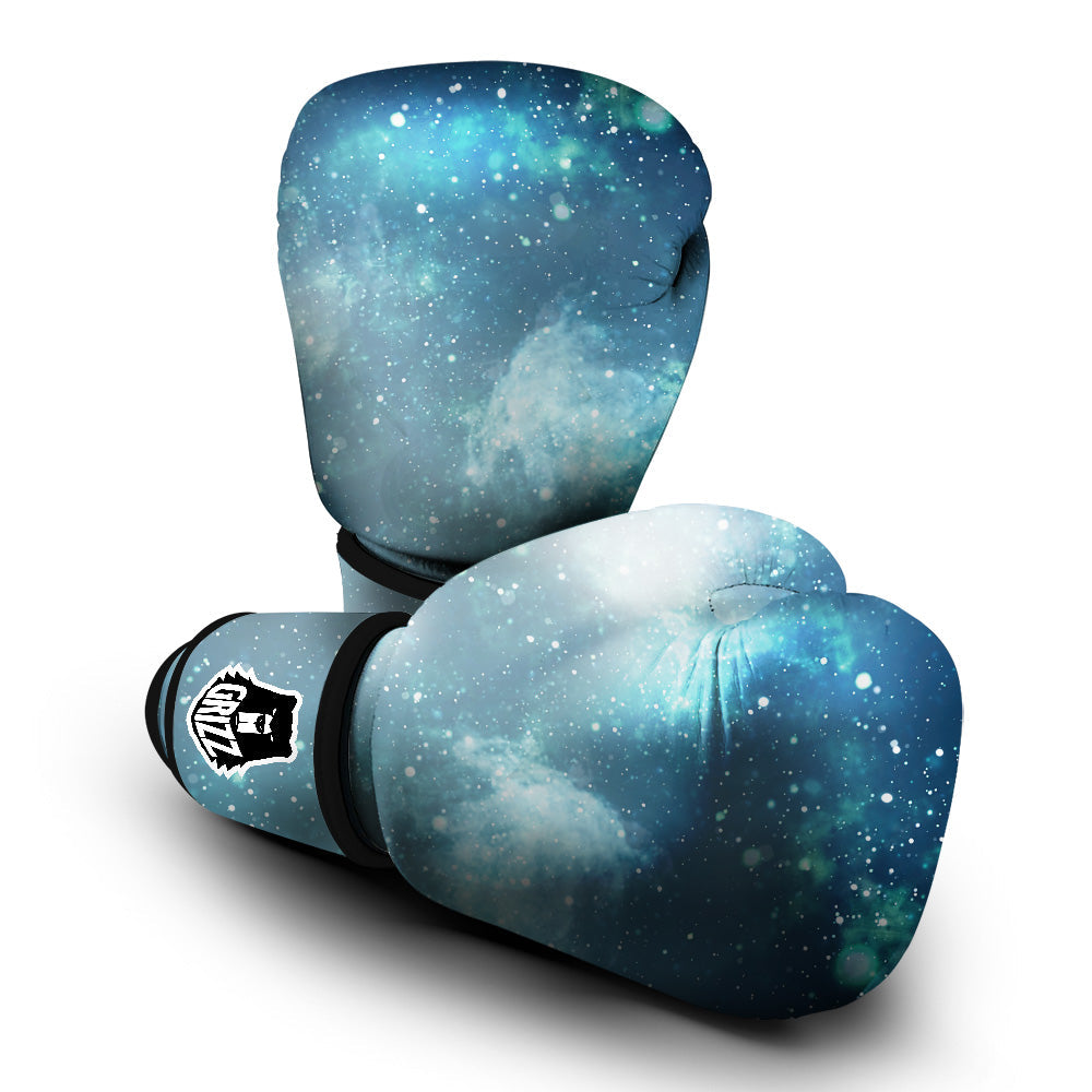 Universe Galaxy Space Blue Sky Print Boxing Gloves-grizzshop