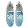 Universe Galaxy Space Blue Sky Print White Athletic Shoes-grizzshop