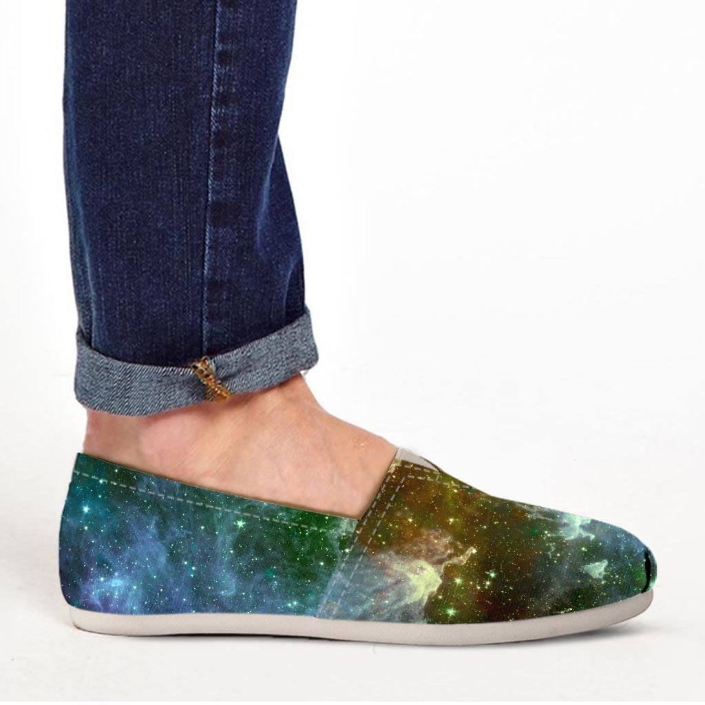Universe Galaxy Space Canvas Shoes-grizzshop