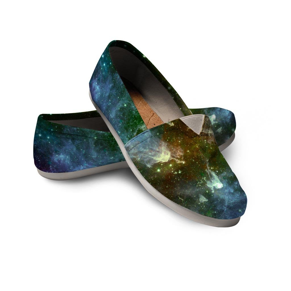 Universe Galaxy Space Canvas Shoes-grizzshop