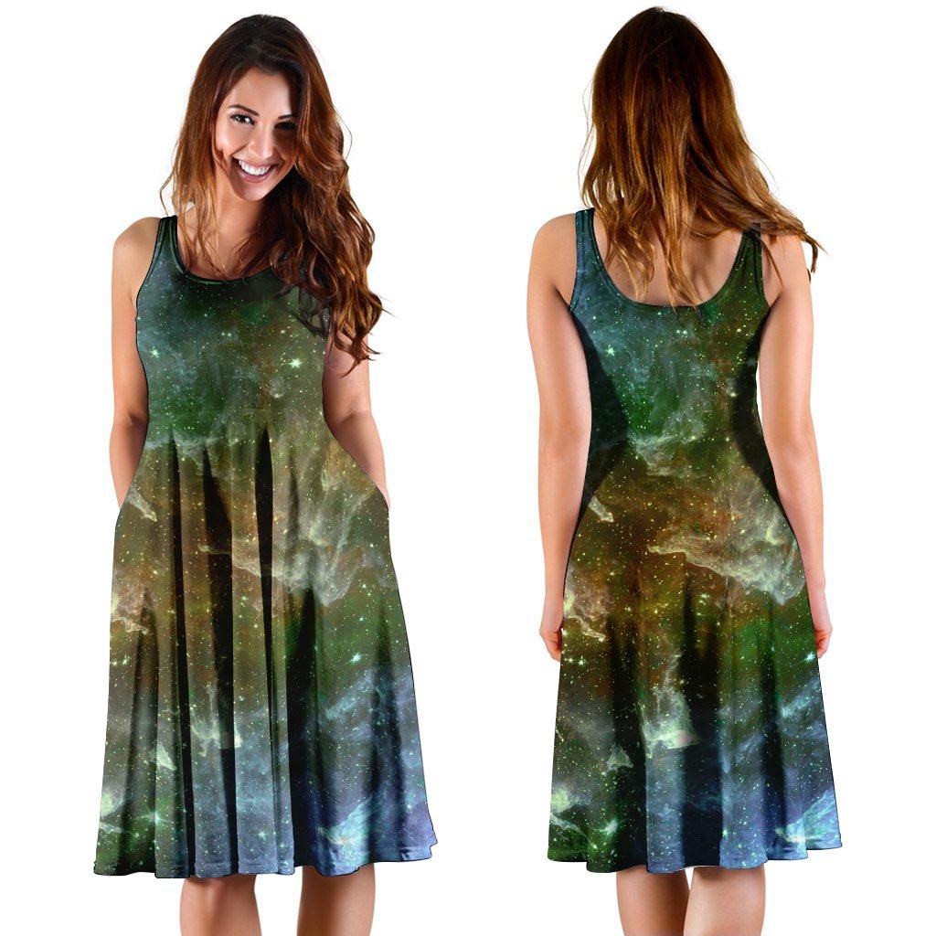 Universe Galaxy Space Dress-grizzshop