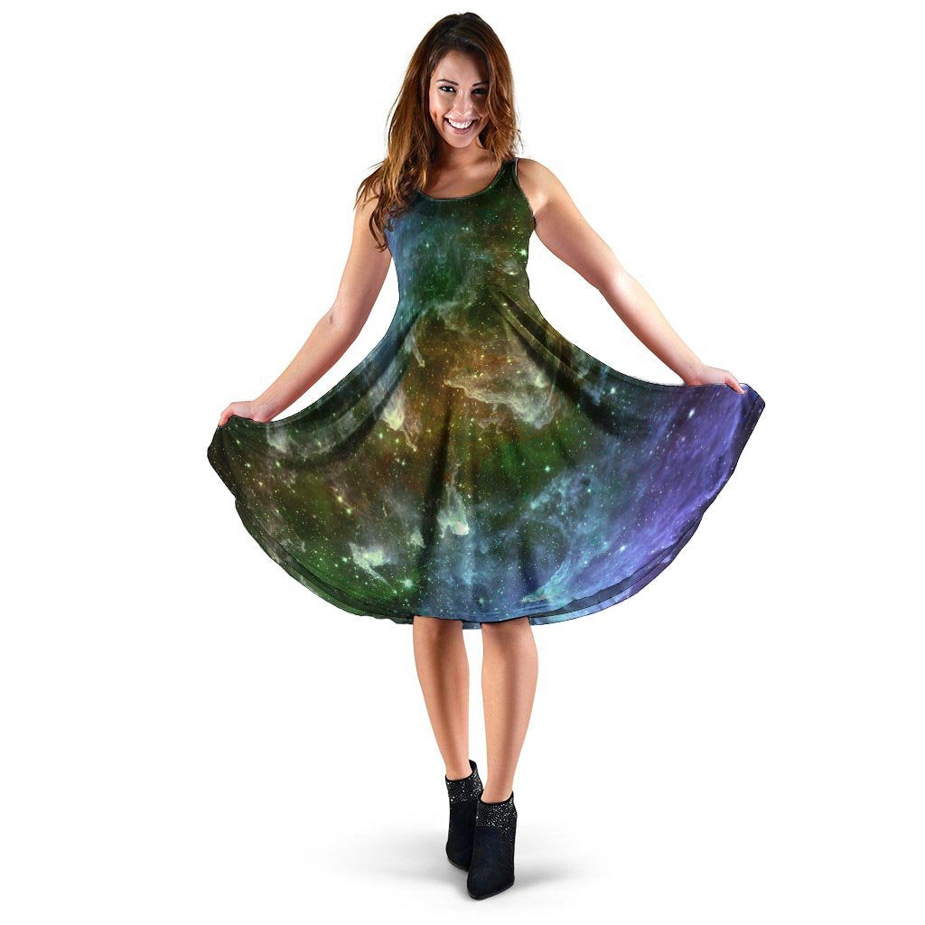 Universe Galaxy Space Dress-grizzshop