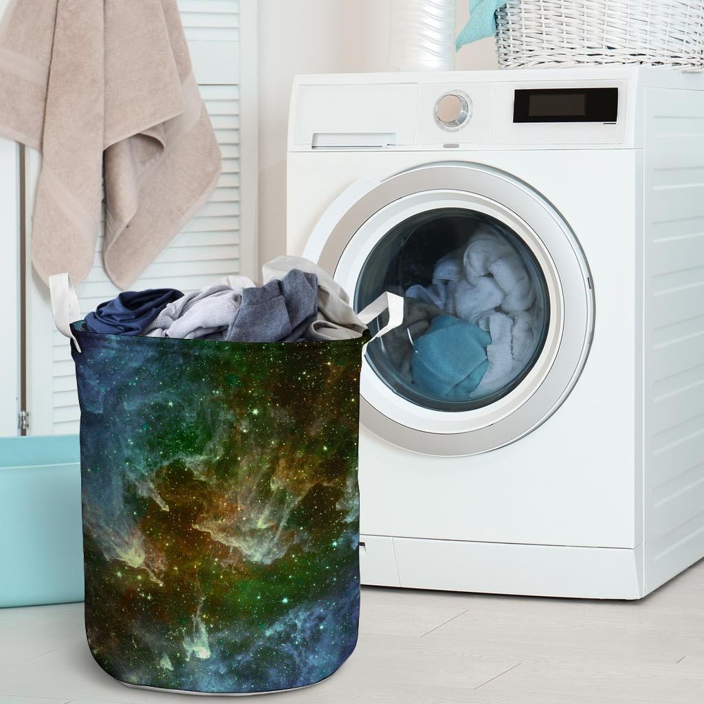 Universe Galaxy Space Laundry Basket-grizzshop