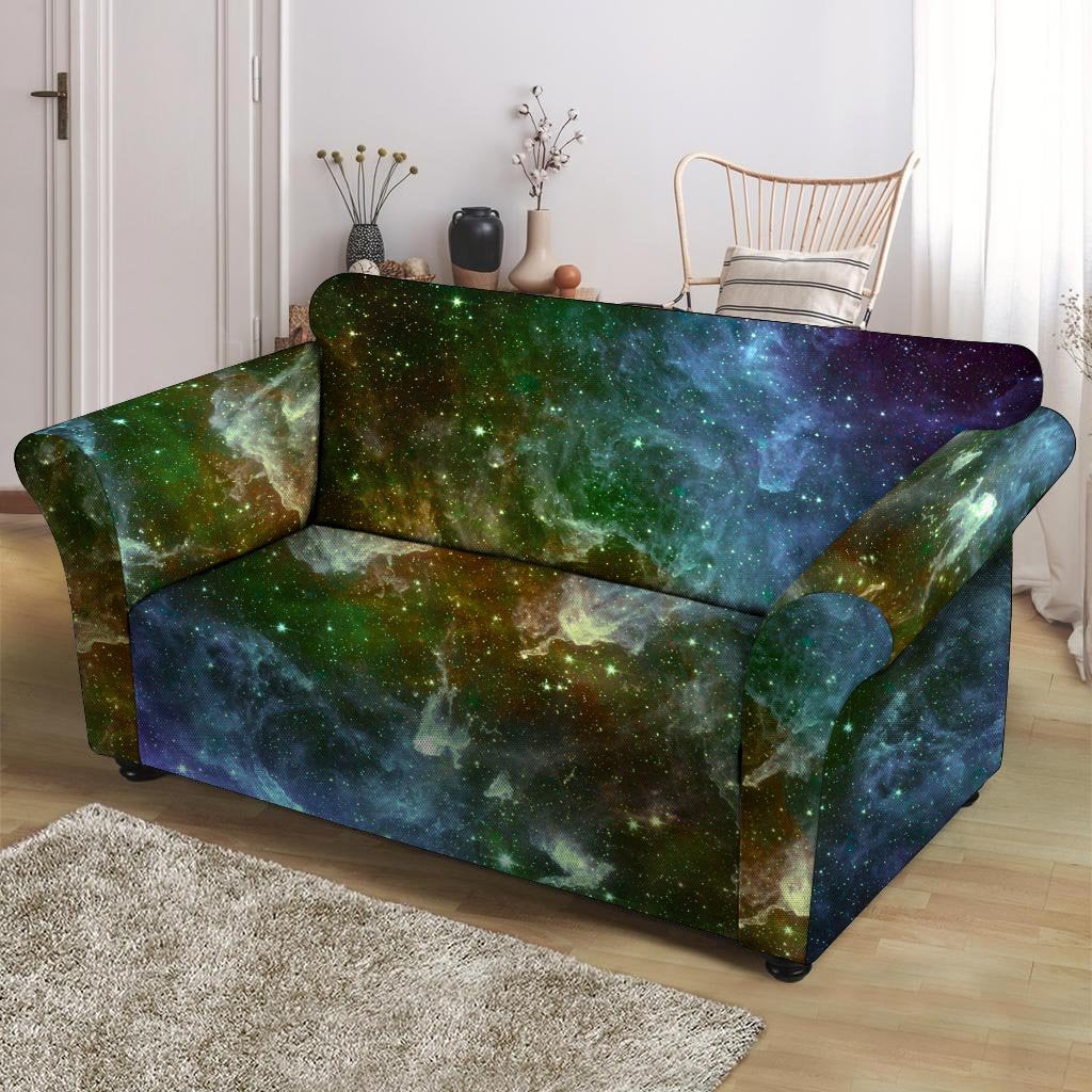 Universe Galaxy Space Loveseat Cover-grizzshop