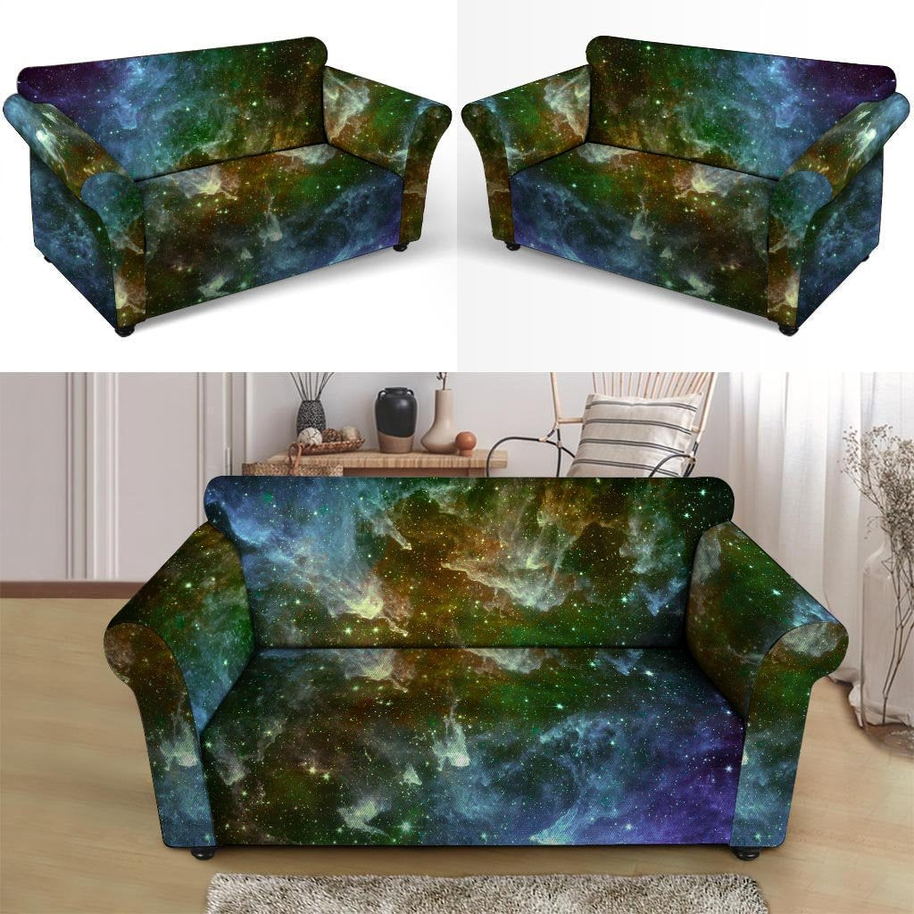 Universe Galaxy Space Loveseat Cover-grizzshop