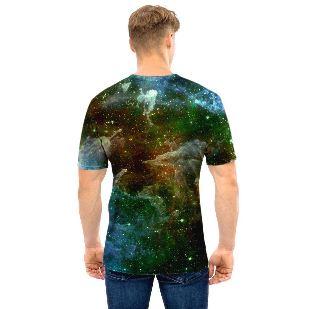 Universe Galaxy Space Men T Shirt-grizzshop