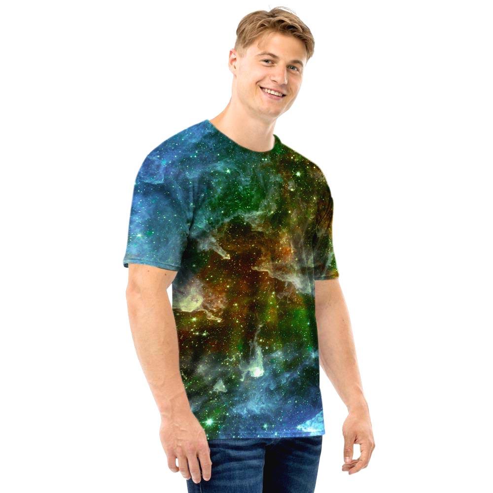 Universe Galaxy Space Men T Shirt-grizzshop