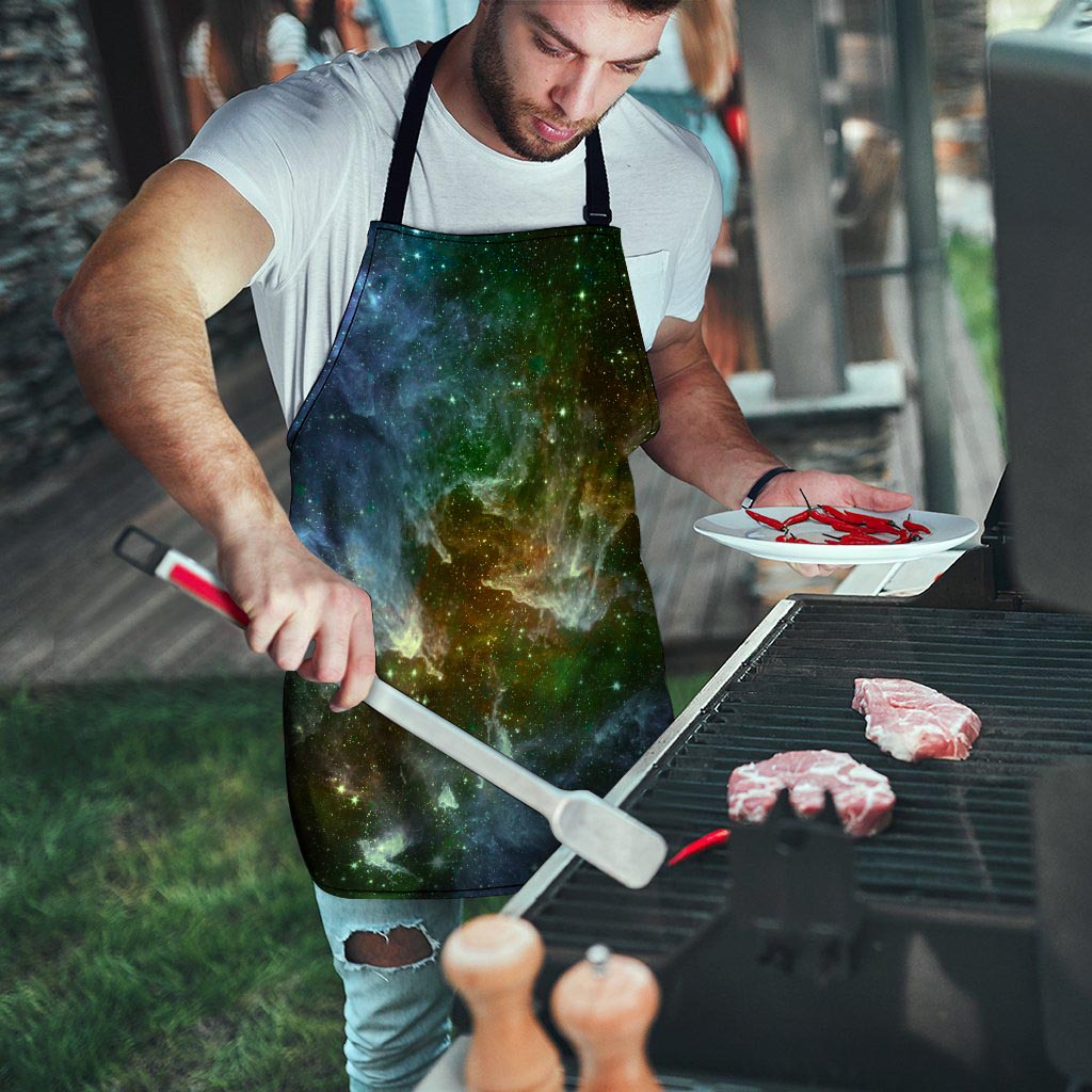 Universe Galaxy Space Men's Apron-grizzshop