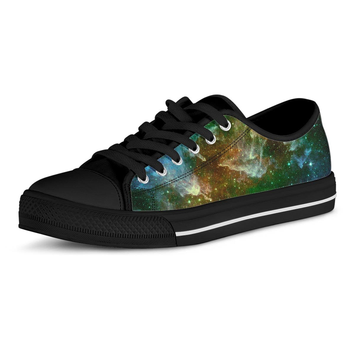 Universe Galaxy Space Men's Low Top Shoes-grizzshop