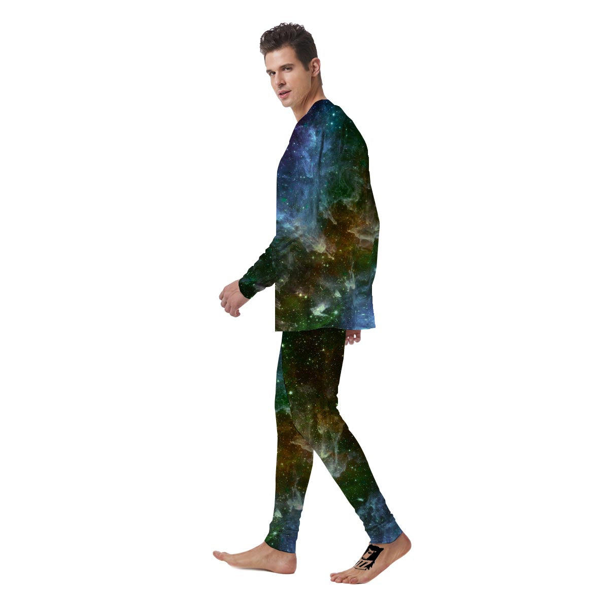 Universe Galaxy Space Men's Pajamas-grizzshop