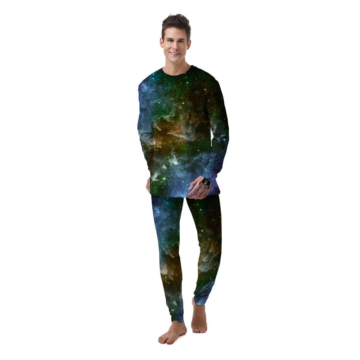 Universe Galaxy Space Men's Pajamas-grizzshop