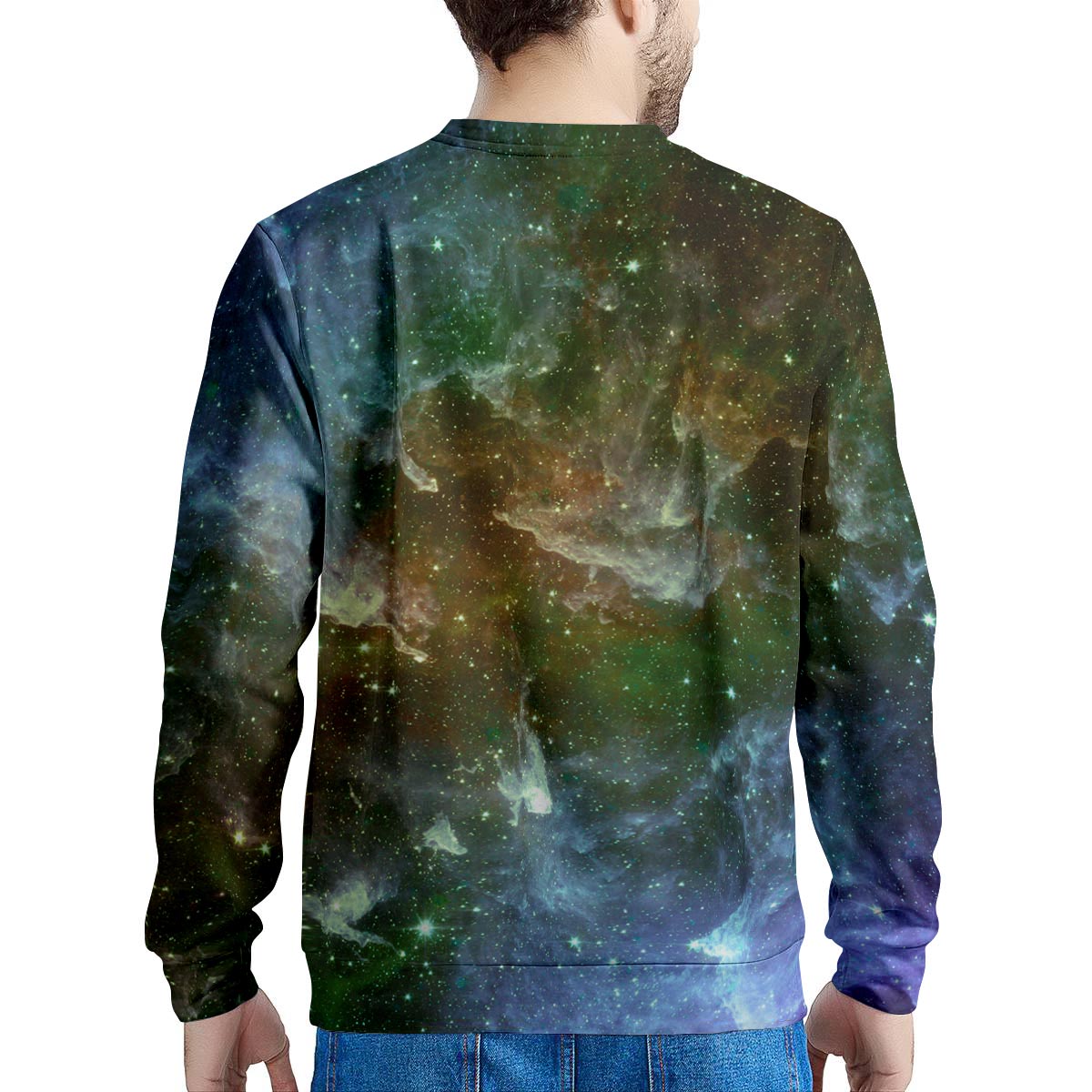 Universe Galaxy Space Men's Sweatshirt-grizzshop