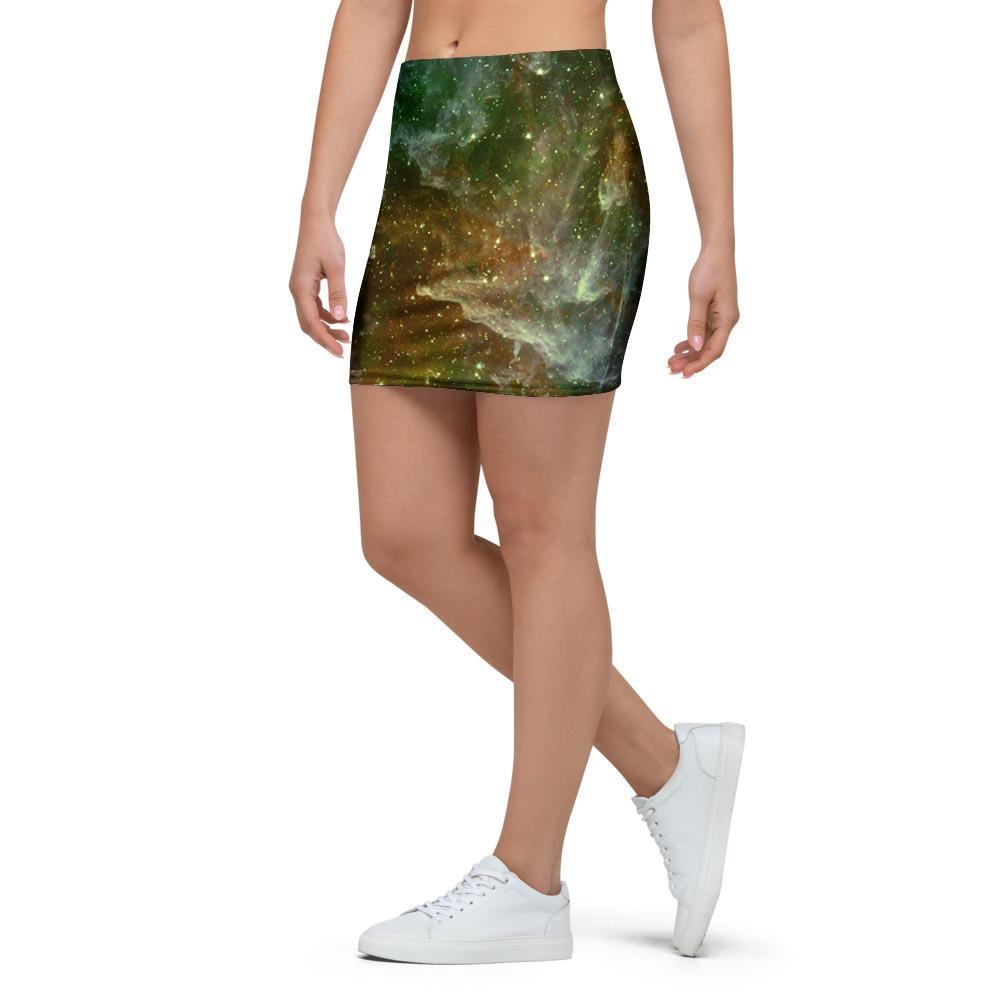 Universe Galaxy Space Mini Skirt-grizzshop