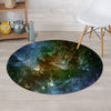 Universe Galaxy Space Round Rug-grizzshop