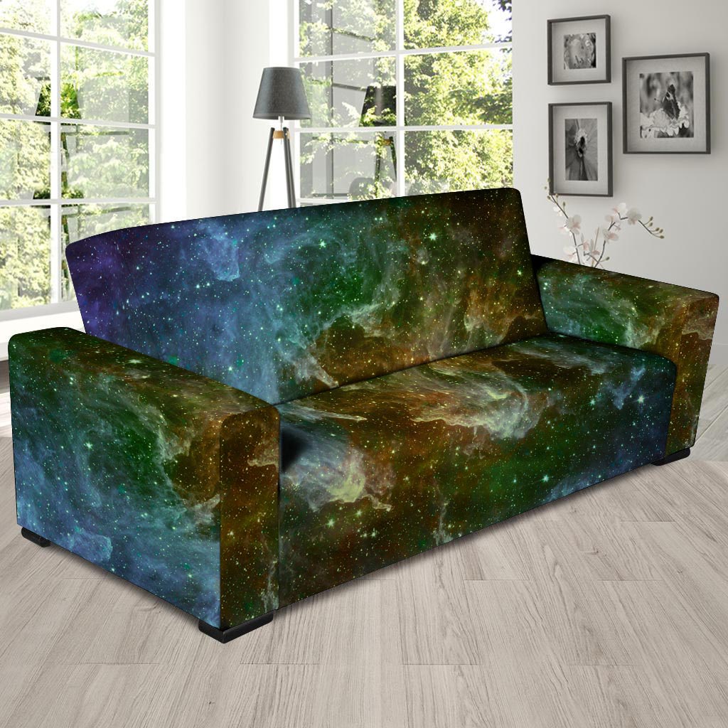 Universe Galaxy Space Sofa Cover-grizzshop